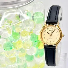 【新品電池】SEIKO セイコー Exceline エクセリーヌ レディース 腕時計 ゴールド 1F21-0030 940610 新品ベルト