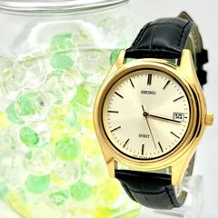 新品電池】SEIKO セイコー DOLCE ドルチェ メンズ 腕時計 ゴールド