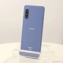 〔中古品〕 Xperia 10 III 128GB ブルー SO-52B docomoロック解除SIMフリー【305】