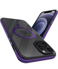 ★iPhone 12 Pro Max MagSafe ケース 耐衝撃 滑り止め アイフォン 12ProMax スマホケース 【新しい衝突防止ストリップ設計】