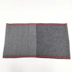 PAUL SMITH COLLECTION カシミヤ ウール マフラー スヌード チャコールグレー メンズ ポールスミスコレクション【中古】5-1202T◎