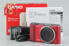 CASIO EXILIM EX-ZR800 RD デジカメ レッド EX-ZR800 | HIGH SPEED | Digital Cameras | CASIO