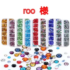 【roo 様】　高分子ストーン　ミルキーストーン　デコストーン　デコうちわ　ラインストーン