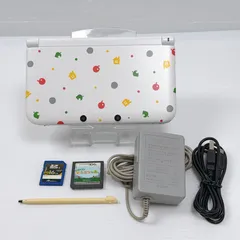ニンテンドー 3DSLL とびだせどうぶつの森パック 画面極美品 ソフト付き 液晶美品 Nintendo ds 3dsll 3DS LL 任天堂