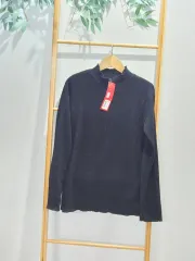 ブラック リブ Tシャツ