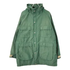 70年代 L.L.Bean エルエルビーン マウンテンパーカー ヴィンテージ アウトドア グリーン(メンズ M)中古 古着 V9363