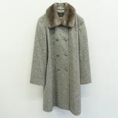 レリアン Leilian カシミヤ ミンク ファー コート アウター ロング ダブル [x968092]