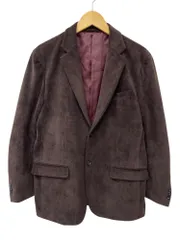 McGREGOR (マクレガー) 細畦 コーデュロイ テーラードジャケット 111244605 L ブラウン メンズ/028