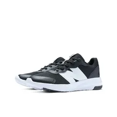 ニューバランス ジュニア ランニングシューズ 22-25cm Newbalance 578 V1 LACE 子供靴 スニーカー ひも靴 ローカット キッズシューズ 子ども 男の子 女の子 運動靴 運動会 普段履き 黒 ブラック/GK578-BK