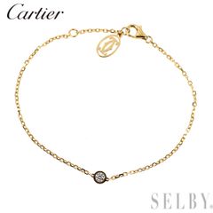 Hirotaka/ヒロタカ K10YG ダイヤモンド ブレスレット 0.11ct ロング