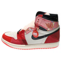 NIKE (ナイキ) Spider-Man Air Jordan 1 High OG SP スパイダーマン エアジョーダン1 OG SP ハイカットスニーカー レッド US9.5/27.5cm DV1748-601