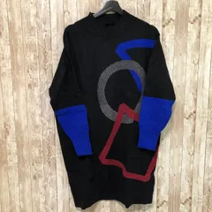 タ　SUPER LADY by KANSAI YAMAMOTO（スーパーレディ/山本寛斎）　ニット　ブラック　L・LL　【未使用・タグ付き】