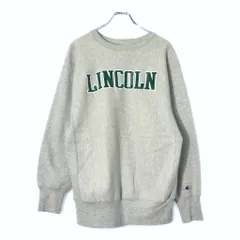 90年代 USA製 Champion チャンピオン REVERSE WEAVE リバースウィーブ スウェット カレッジ グレー(メンズ X-LARGE)中古 古着 V9368