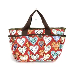 LeSportsac レスポートサック トートバッグ  ハート柄 ナイロン    レッド レディース / 240001176705