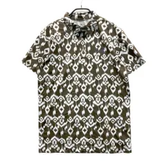 サイズ：M UNDER ARMOUR アンダーアーマー 1266033 半袖ポロシャツ 総柄 ブラウン系 [240101566663] ゴルフウェア メンズ ストスト