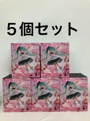 未開封 初音ミク Birthday2025 AMP フィギュア Party ver ５個セット LFQ623 f107