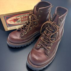 ロンウルフ ロガーブーツ サイズ7 LW00125 LONE WOLF BOOTS LOGGER 茶