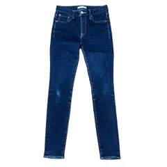 MOUSSY WF Rebirth SKINNY リバース スキニー インディゴ サイス24 レディースXS マウジー