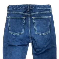 MOUSSY WF Rebirth SKINNY リバース スキニー インディゴ サイス24 レディースXS マウジー