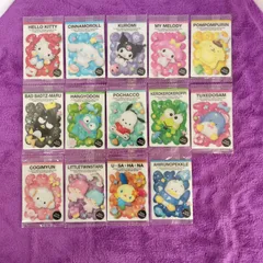 ぷっくりバルーン14種 　サンリオ　キャラクターズ　ウエハース　第11弾　最新弾