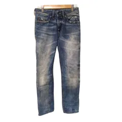 DIESEL(ディーゼル) ジーンズ サイズ26 S レディース美品  BUSTER ブルー フルレングス/ダメージ加工