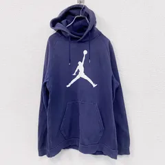 古着 used　NIKE AIR JORDAN　ナイキエアジョーダン　スウェットパーカー/フーディー　紺　ネイビー　Mサイズ
