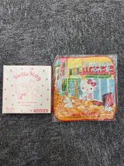 サンリオ ハローキティ マクドナルド限定 プチタオル ミニタオル 平成レトロ取り皿付き