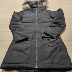 アディダス フード ファー ブラック ロング ダウン XS 新品