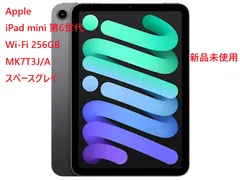 Apple iPad mini 第6世代 256GB スペースグレイ Wi-Fi MK7X3LL/A  新品未使用品