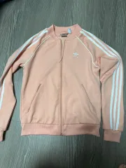アディダス ピンク 3本線 トラックジャージ