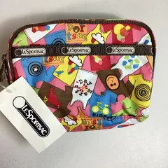 レスポートサック　LESPORTSAC  Tシャツ柄デザイン　ポーチ　☆未使用☆         …e.s