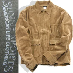 【新品】 SUNNY SPORTS ／ サニースポーツ　エンジニアジャケット 日本製 コーデュロイ ヴィンテージ感 アウター ジャケット 70年代 ドロップショルダー ｜ 春 秋冬のサムネイル