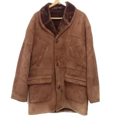 やよい コルザー COLZER リアルムートンランチコート チョコレート