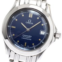 631 稼働 OMEGA 時計 メンズ シーマスター 2511.81 ネイビー - メルカリ