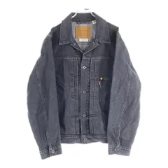Levi's premium (リーバイスプレミアム) TYPE I TRUCKER STONEWASH ファーストタイプ ストーンウォッシュ加工 デニムトラッカージャケット ブラック PC9-A3174-0000