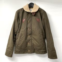Crimie N-1デッキジャケット カウレザースリーブ レオパード - メルカリ