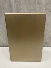 長方形のオブジェ　ゴールドカラー