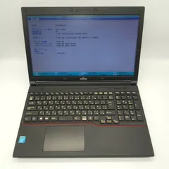 【BIOS起動確認のみ】富士通 LIFEBOOK A553/HX FMVA0600HP Celeron 1000M メモリ4GB HDD500GB DVD ノートパソコン 本体のみ