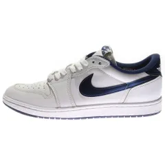 NIKE (ナイキ) AIR JORDAN 1 LOW 85 エアジョーダン1 ローカットスニーカー ホワイト/ネイビー US10.5/28.5cm FB9933-141