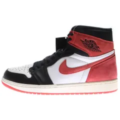 NIKE (ナイキ) AIR JORDAN 1 RETRO HIGH TRACK RED 555088-112 エアジョーダン1 トラック レッド ハイカットスニーカー US10.5/28.5cm レッド/ブラック