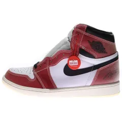 NIKE (ナイキ) ×Trophy Room AIR JORDAN 1 RETRO HIGH OG SP トロフィールーム エアジョーダン シカゴ ハイカットスニーカー レッド/ホワイト US9.5/27.5cm DA2728-100