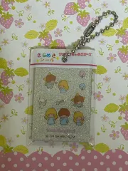 リトルツインスターズ キキ＆ララ ステッカー キラキラ ガチャ キーホルダー