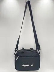 CS2056   アニエスベー　ショルダー　ブラック　ロゴ