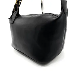✨良品✨ COACH コーチ オールドコーチ ハンドバッグ  トートバッグ ショルダーバッグ レザー 革 ブラック 黒色 ユニセックス 男女兼用 メンズ レディース キーホルダー