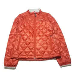 マーモット キルティング ダウンジャケット 650フィルパワー オレンジ Mサイズ Marmot