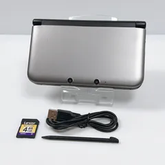 ニンテンドー 3DSLL シルバーブラック 遊べるセット 動作確認済み Nintendo ds 3dsll 3DS LL 任天堂
