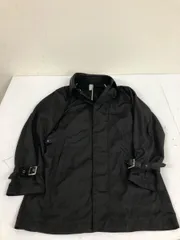 送料無料★MODA RITORNO★ステンカラーコート トレンチコート ジャケット★メンズ Sサイズ★ブラック#70602sj82