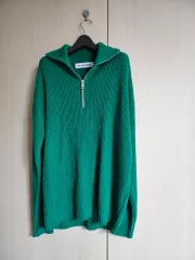 BLONDNINE メンズ ニット ジップアップTシャツ Lサイズ