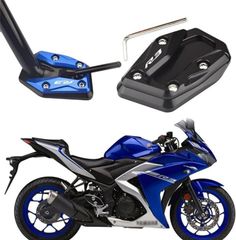 オートバイ CNC ブラケットサイドブラケット拡張パッドフリップ MT-03 YZFR32021 2022 アクセサリー (黒,YZFR3) HMRMSMT A18