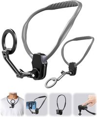 【MagSafe対応】スマホ首掛けホルダー携帯ネックレスマウント GoPro 超強力磁気マグネット iPhone15/15 Pro/15 Pro Max/14/14 Pro/13/13 Pro/13 Pro Max/13 Mini/12 HMRMSMT A8